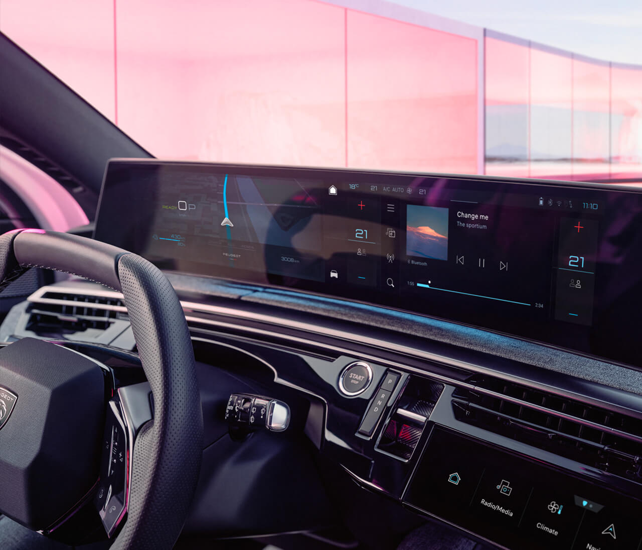 PEUGEOT 3008 - Panoramatický PEUGEOT i-Cockpit®