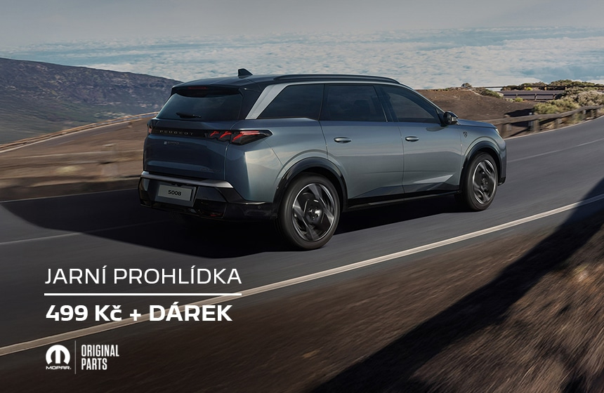 Jarní prohlídka Peugeot