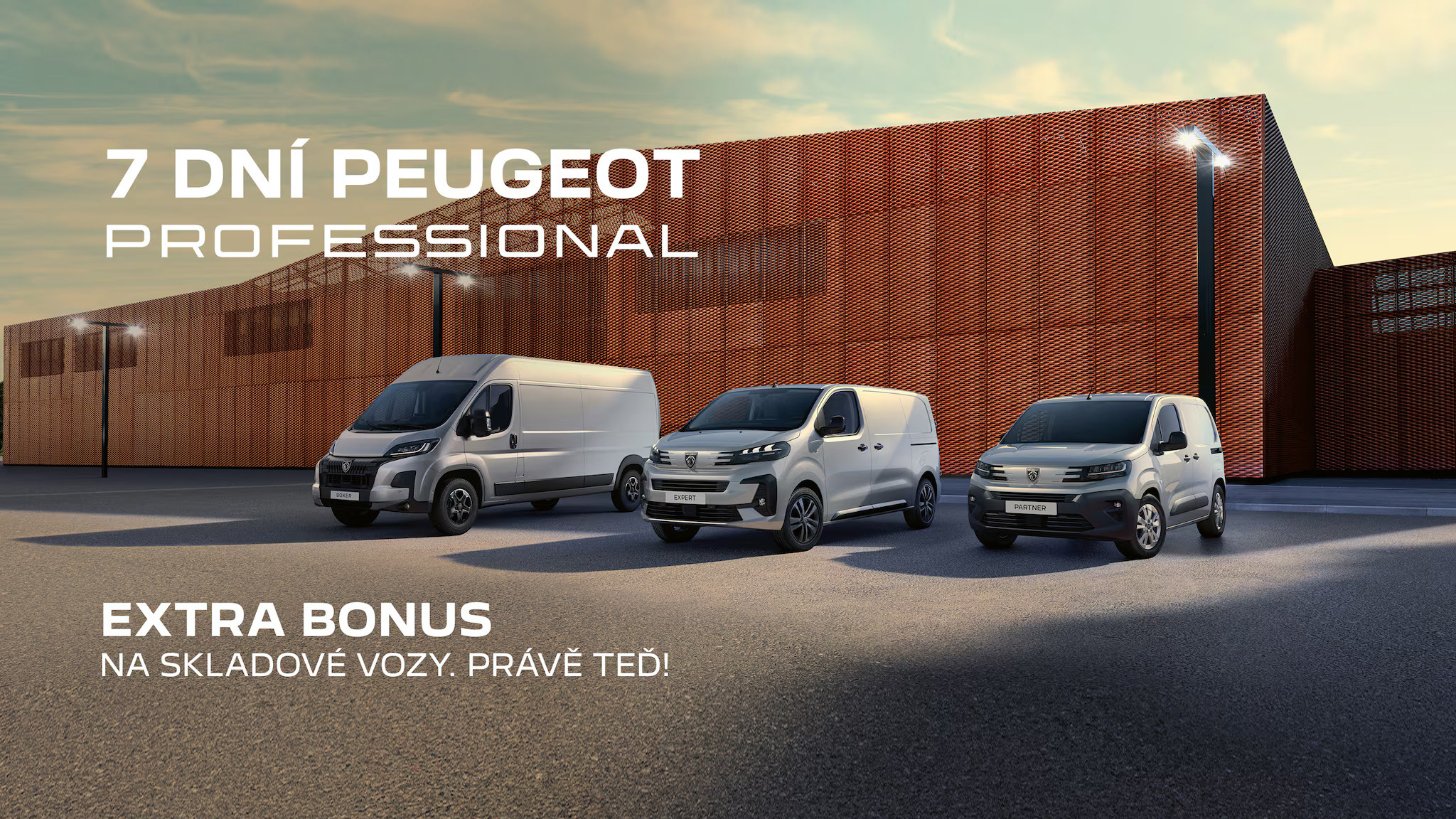 7 DNÍ PEUGEOT PROFESSIONAL